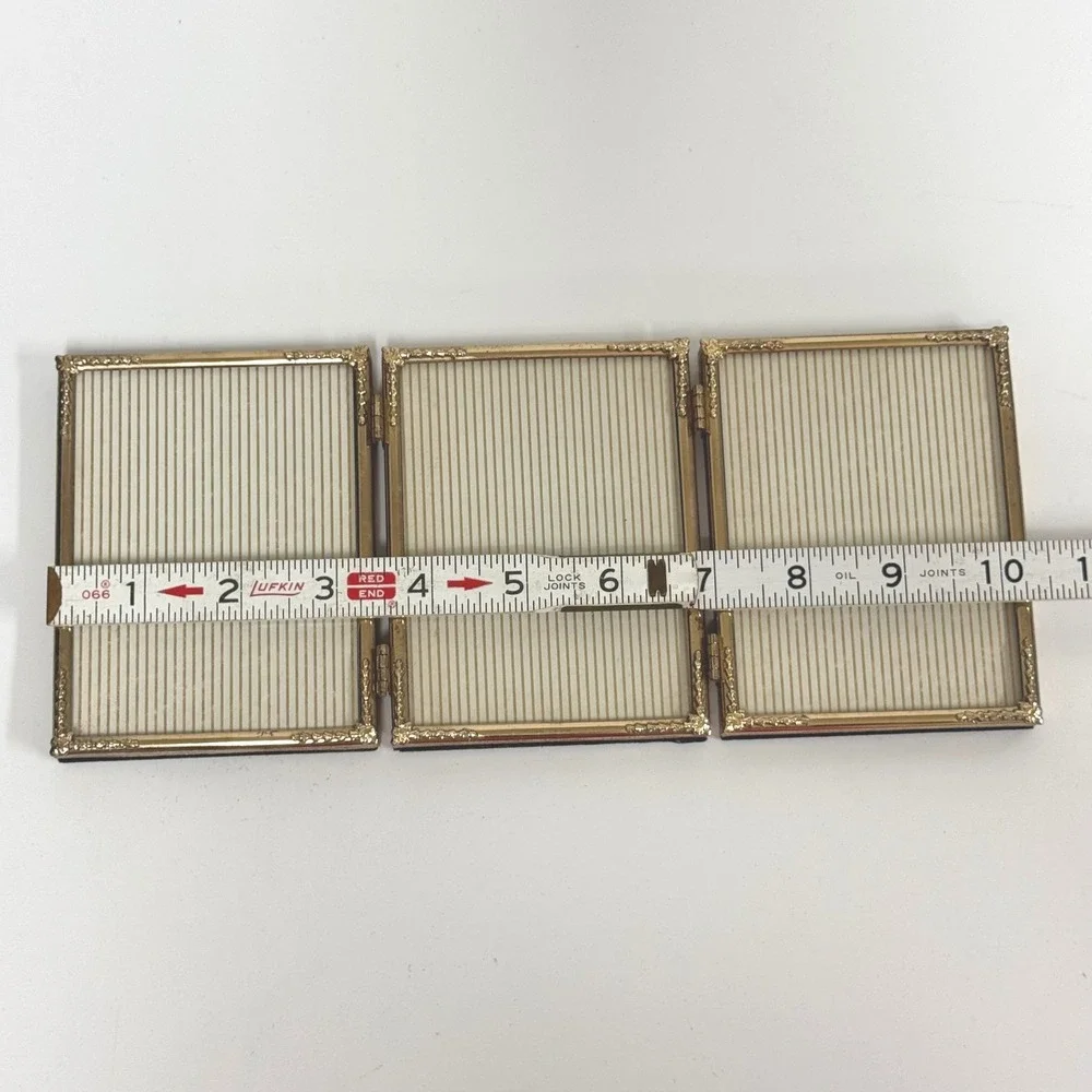 Vintage tri fold
